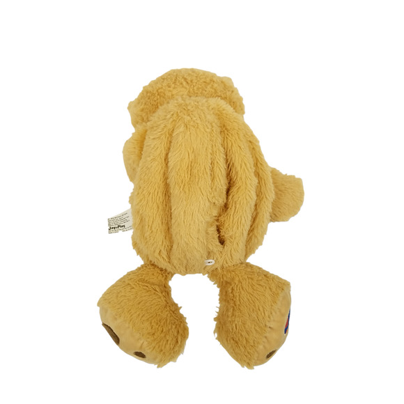 Buddy Balls Plush Beige Bear Convertible Blue Red Ball Jay At Play Stuffed Toy - Picture 2 of 9